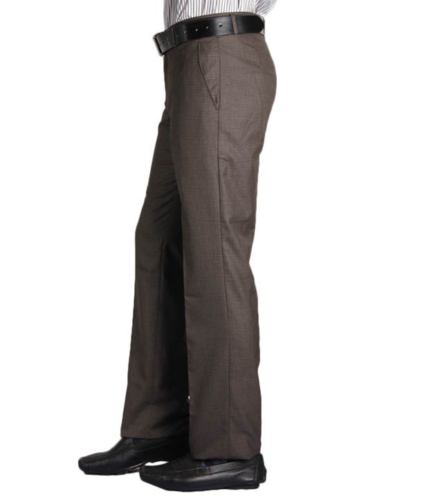 khaki checkered pants