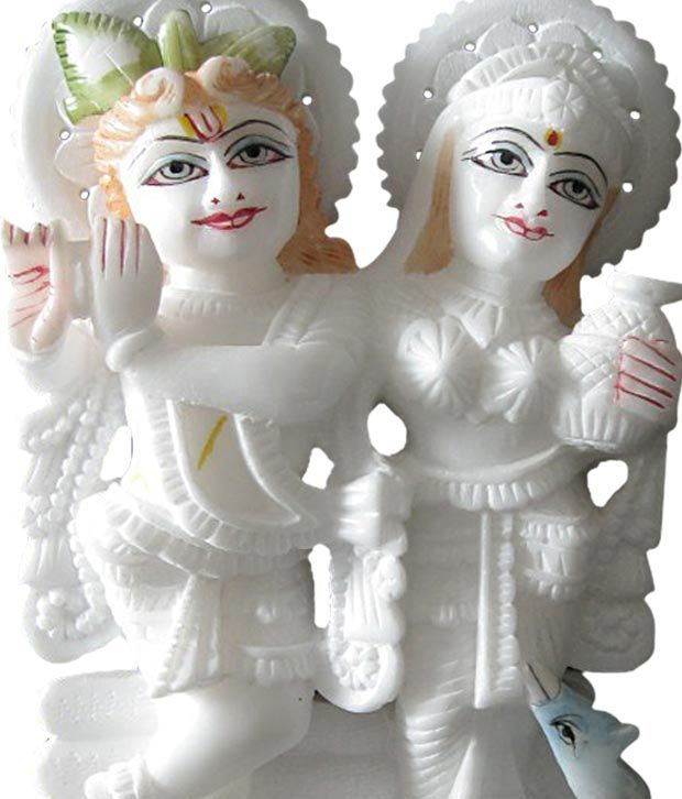 Srmah Divine Radha Krishna Italian Marble Idol Buy Srmah Divine Radha