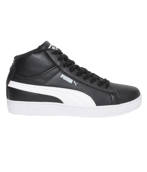 Puma Mid Biz Black Ankle Length Lifestyle Shoes - Buy Puma Mid Biz ...
