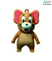 Microware 4GB Jerry Brown Shape Designer Pen Drive