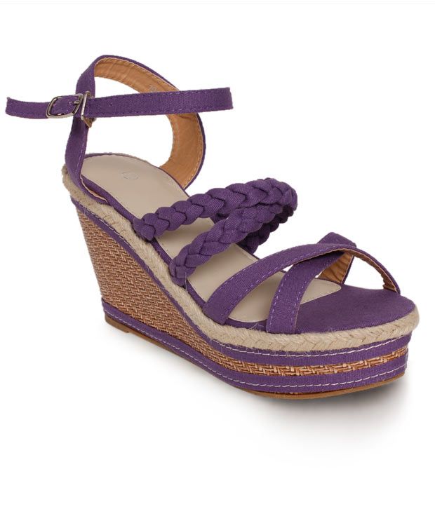 purple wedges uk