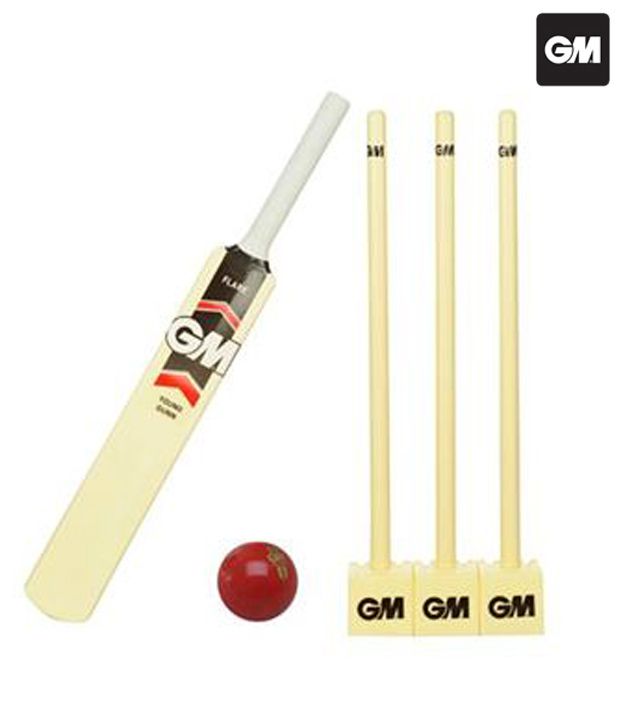 GM Flare Plastic Cricket Set (1 Bat Set) (Size 4) Buy Online at Best