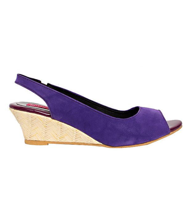 purple wedges uk