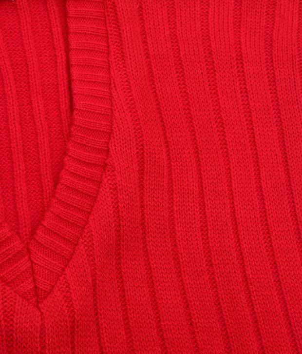 Swiss Cottage School Uniform Red School Sweater For Kids Buy