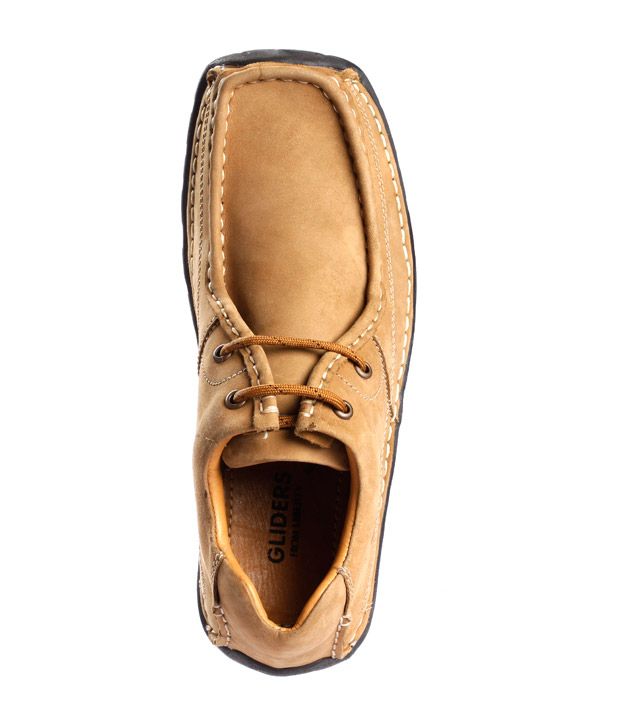 Liberty Gliders Camel Leather Shoes Buy Liberty Gliders