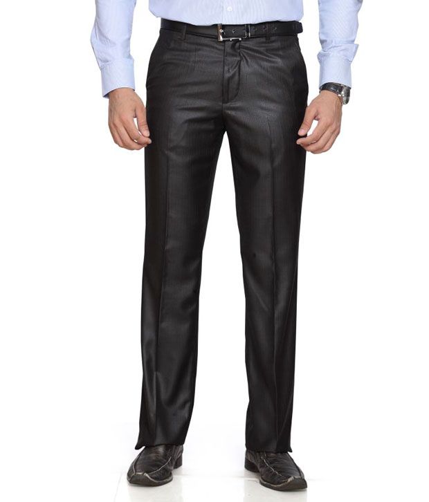 dark grey trouser combination