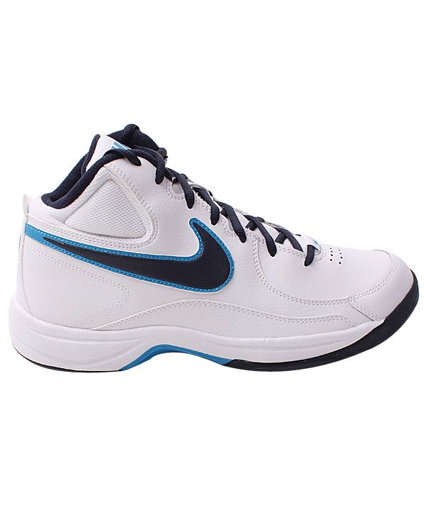 light blue and white basketball shoes