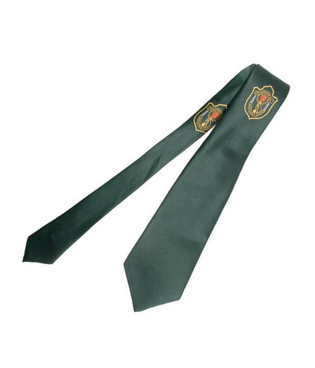 Delhi Public School Uniform Green Uniform Tie For Kids Buy Delhi