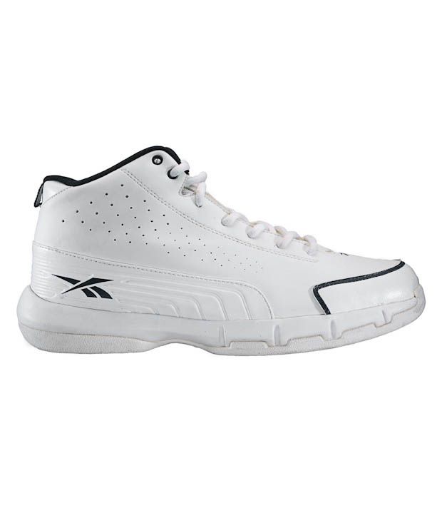 reebok black and white basketball shoes
