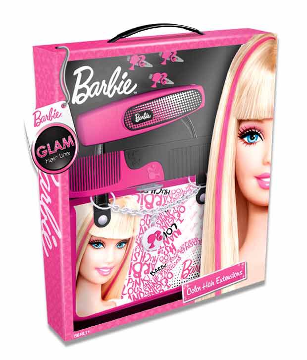 barbie glam hair