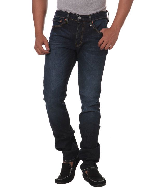 Levis Blue Regular Jeans 513 - Buy Levis Blue Regular Jeans 513 Online at Best Prices in India ...