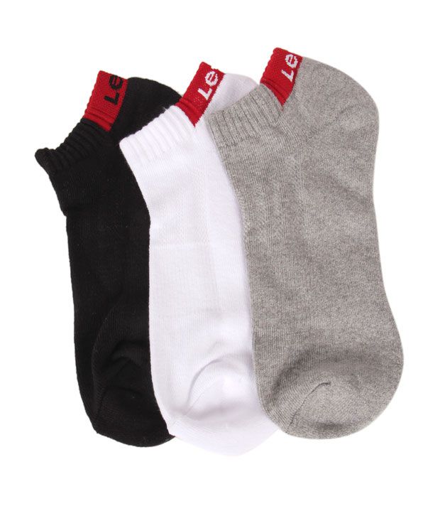 Levi's Comfortable Socks - 3 Pair Pack: Buy Online at Low Price in ...