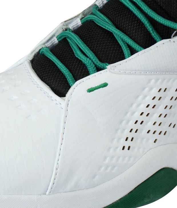 Forest White & Green Basketball Shoes - Buy Forest White & Green ...