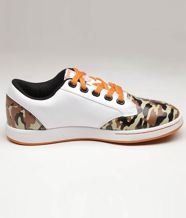 reebok white and orange shoes