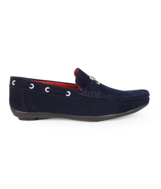 Bacca Bucci Blue Loafers - Buy Bacca Bucci Blue Loafers Online at Best ...