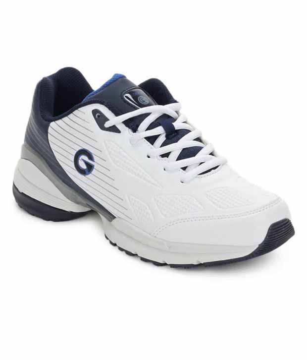 Globalite G-Speed 2 White & Navy Blue Running Shoes - Buy Globalite G ...