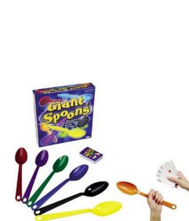 Giant Spoons The Game of Card Grabbin' & Spoon Snaggin'(Imported Toys