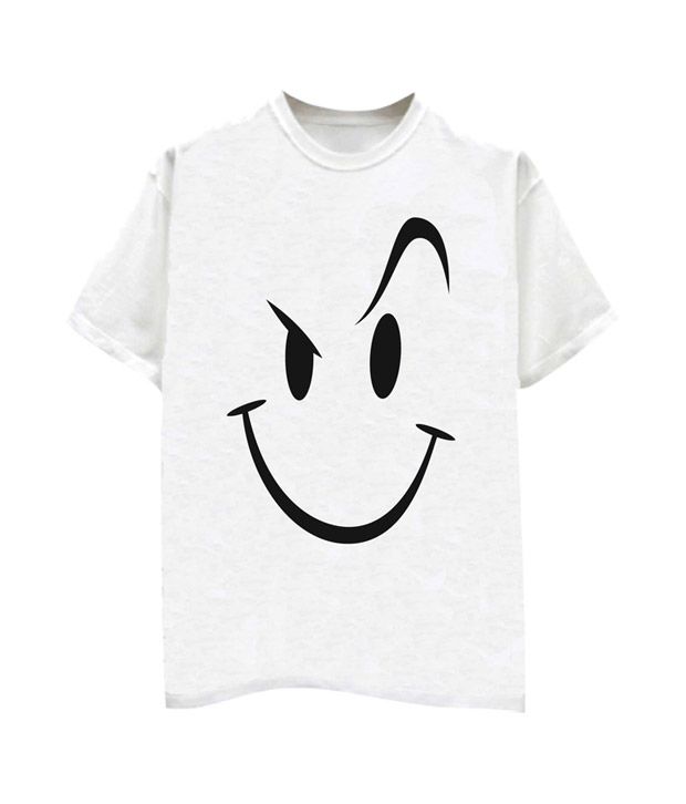 bewakoof smiley t shirt