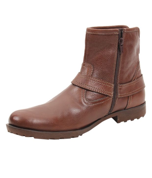 Alberto Torresi Brown High Ankle Boots 