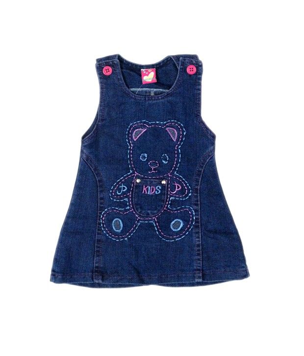 denim frocks for kids