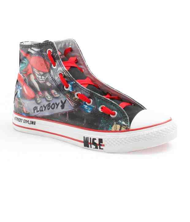 playboy platform sneakers