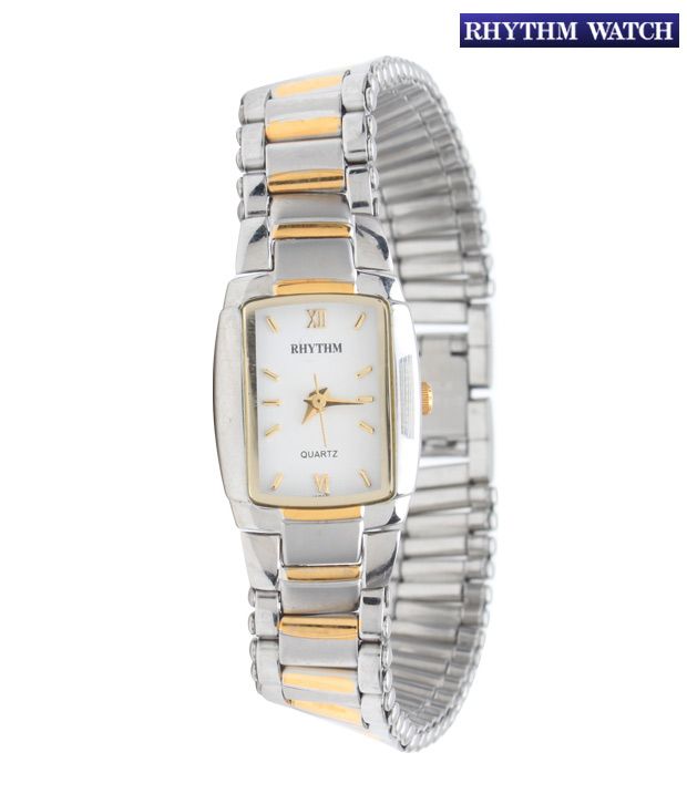 Rhythm Gold Tone Ladies Watch Price in India Buy Rhythm Gold Tone