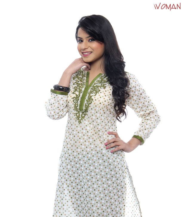 polka dots kurta online