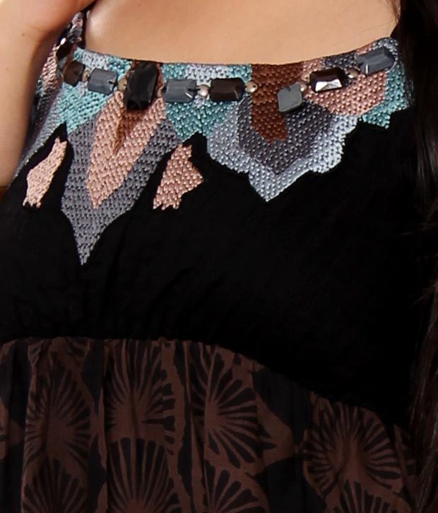 ritu kumar black gown
