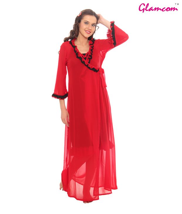 red nighty for the first night