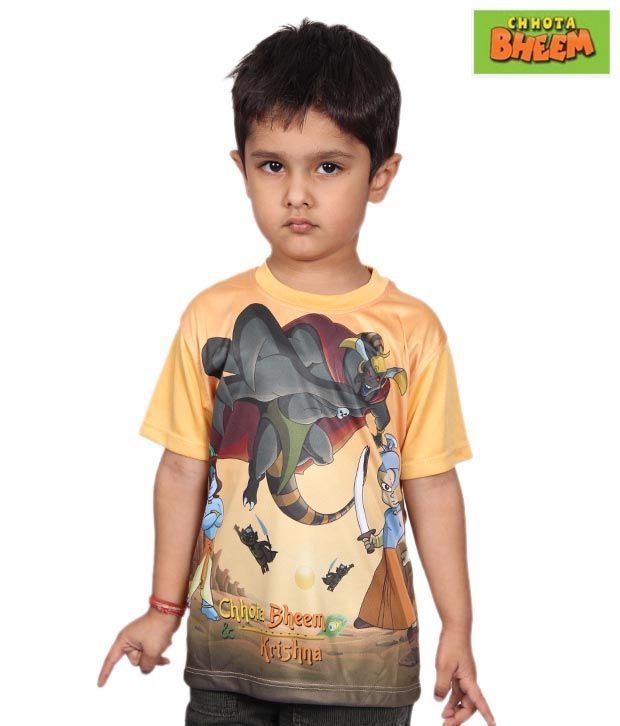 chota bheem printed t shirts