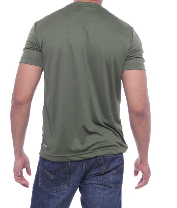 puma olive green tshirt