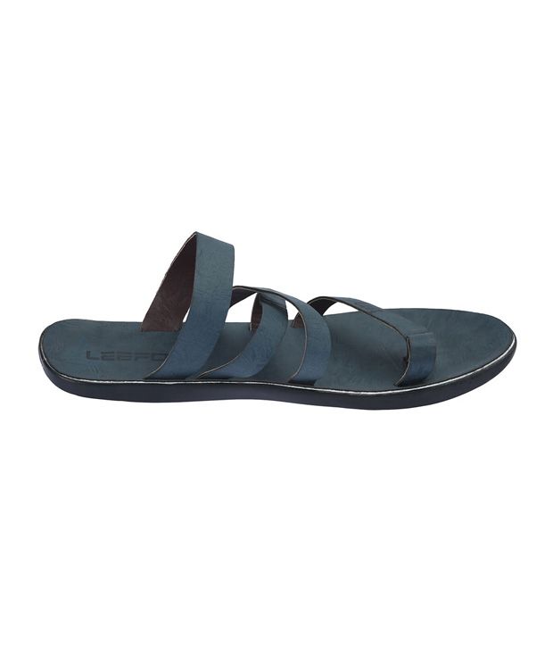 Lee Fox Men N-4 Blue Sandals - Buy Lee Fox Men N-4 Blue Sandals Online ...