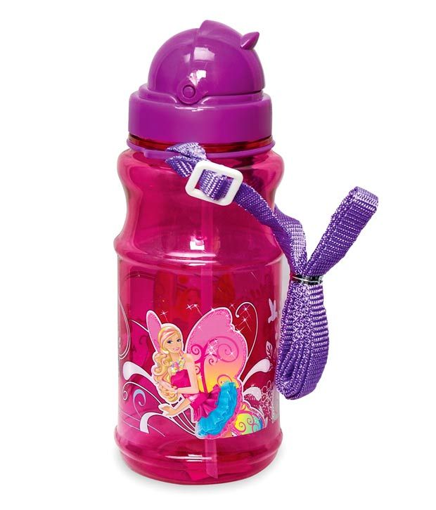 Barbie Pop Up Water Bottle - 500 ml: Buy Online at Best Price in India ...