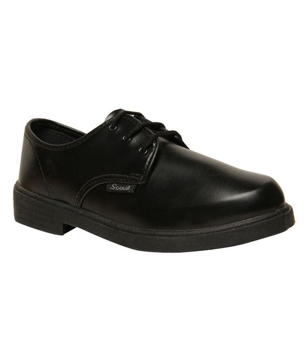 Bata Scout Black School Shoes available at SnapDeal for Rs.299