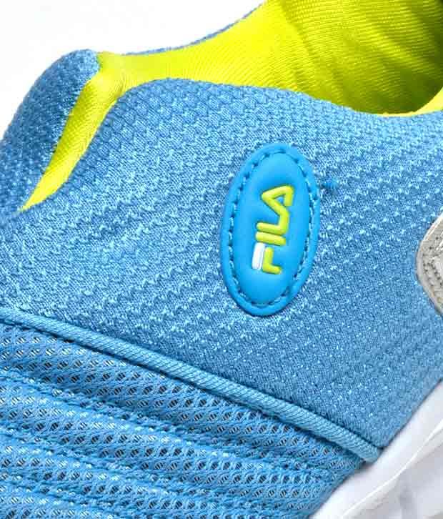 fila men's smash lite blue mesh multisport training shoes