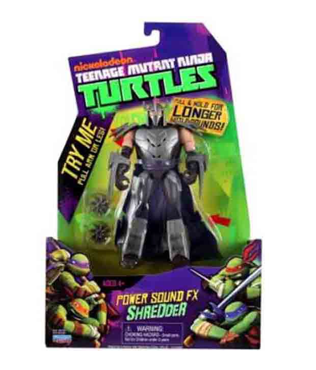 Nickelodeon Shredder Action Figure -5.5 Inches With Sound - Buy ...