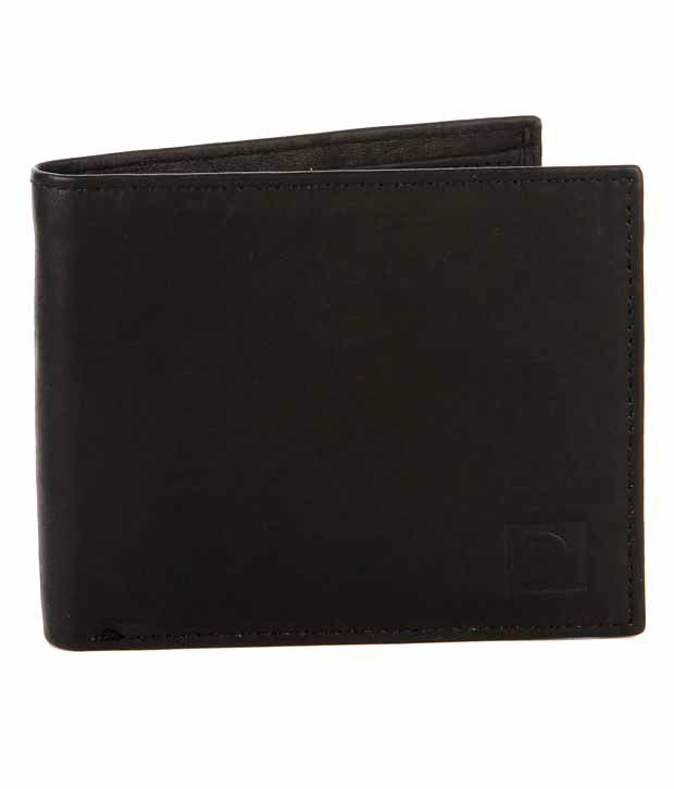 Donna & Drew Splendid Black Smooth Finish Wallet: Buy Online at Low ...