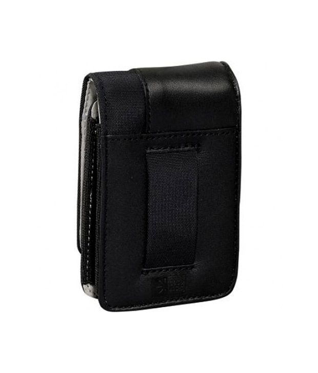 Case Logic EDC1 Digital Camera Photo Carry Bag Case Black Leather