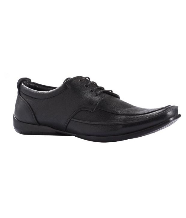 liberty men's black formal shoes
