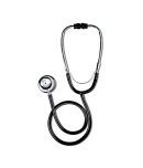 Rossmax EB100 Stethoscope (Black) - Swiss Design Professional Cardiology Grade, Single Head