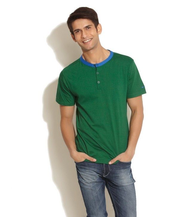 Urban Yoga Green T-Shirt - Buy Urban 