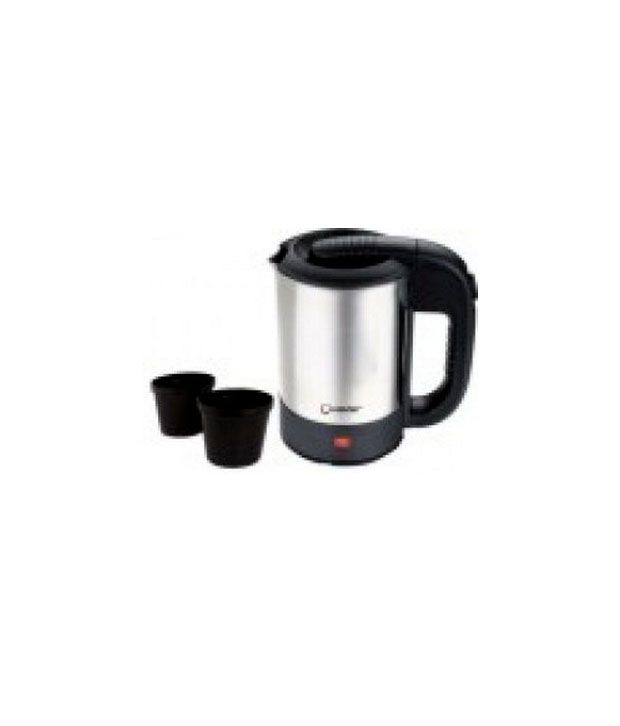 Ovastar 0.5 Ltr OWEK132 Open Mouth Electric Kettle BlackSilver Price