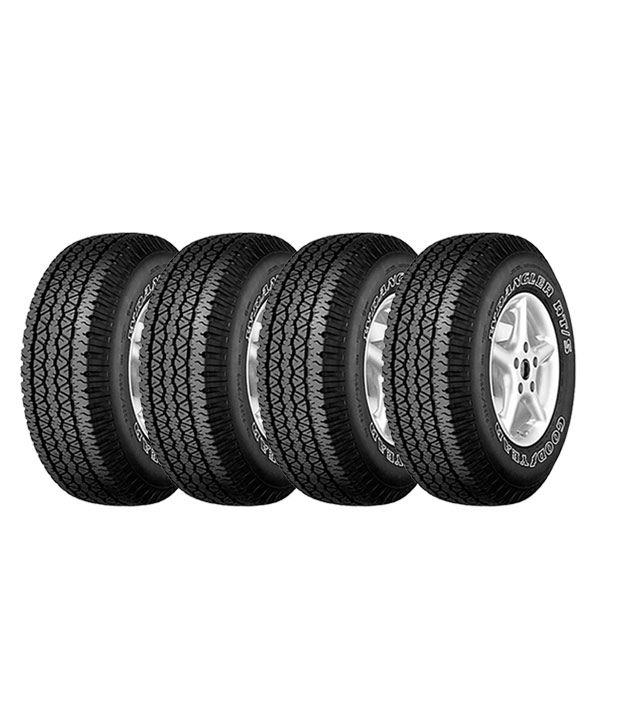 4% OFF on Goodyear - Wrangler RT/S - 235/75 R15 (75S) Tubeless (Set of 4  Tyres) on Snapdeal 