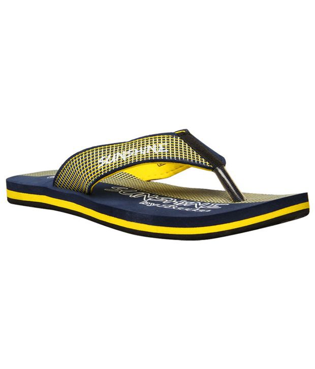 Buy Bata Sunshine Blue Slippers Online 