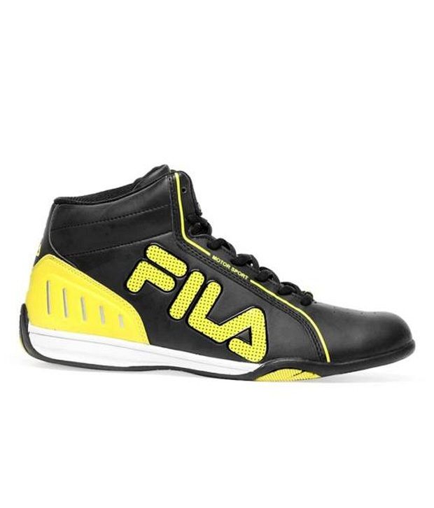 Fila Isonzo 2201 Black Basketball Shoes 