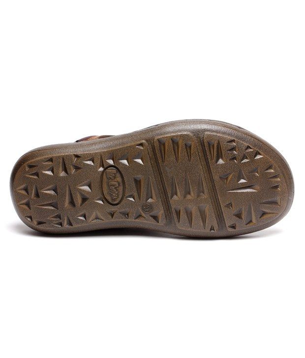 lee cooper tan sandals