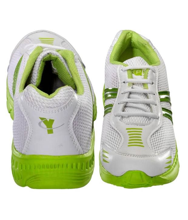 Yepme Cosmos Sports Shoes- White & Fluorescent Green - Buy Yepme Cosmos