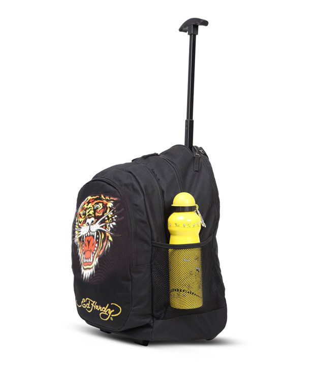 Ed Hardy Brad Tiger Printed Trolley Backpack  Buy Ed Hardy Brad Tiger  Printed Trolley Backpack Online at Low Price  Snapdeal