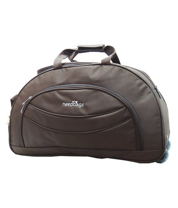 Download Needbags Brown Duffle Bag - 22 Inches - Buy Needbags Brown ...