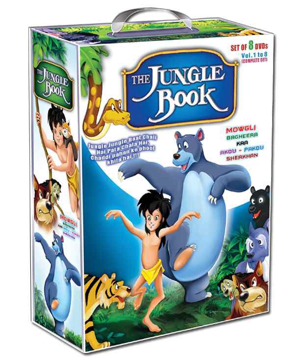 The Jungle Book set of 8 DVD (English): Buy Online at Best Price in India -  Snapdeal